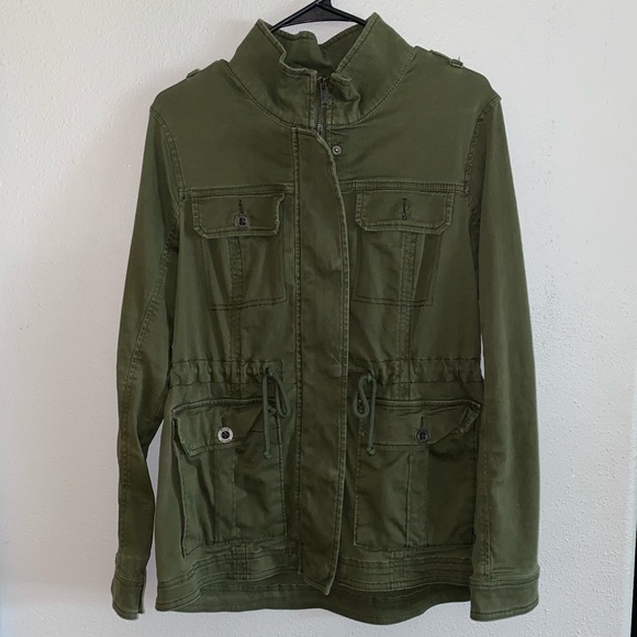 hollister cargo jacket